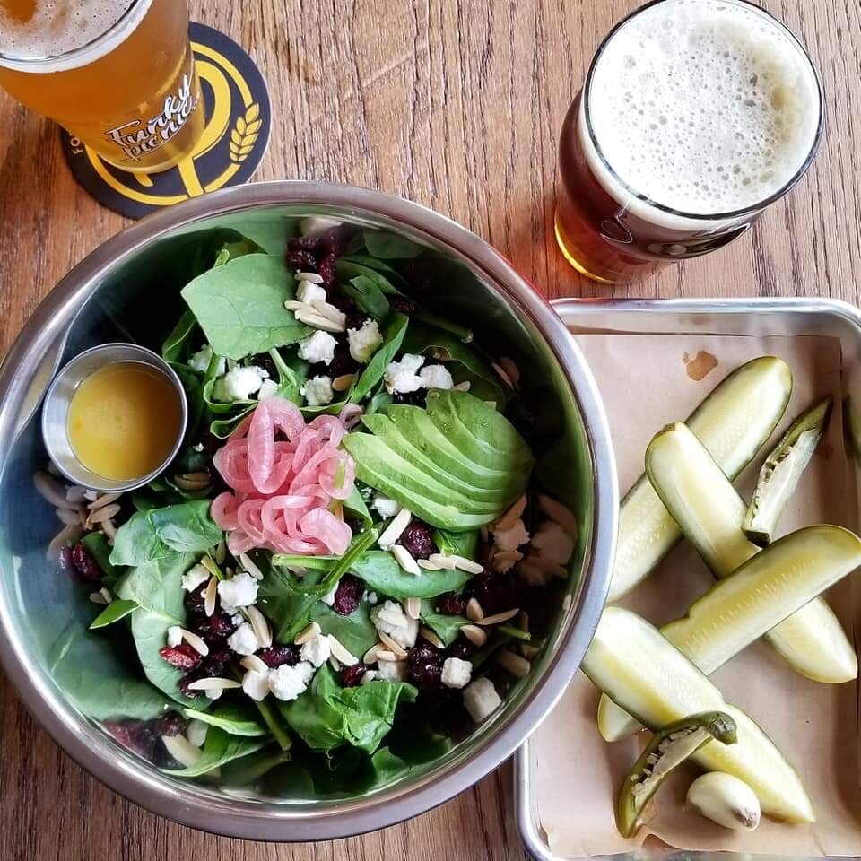 Cranberry Spinach Salad